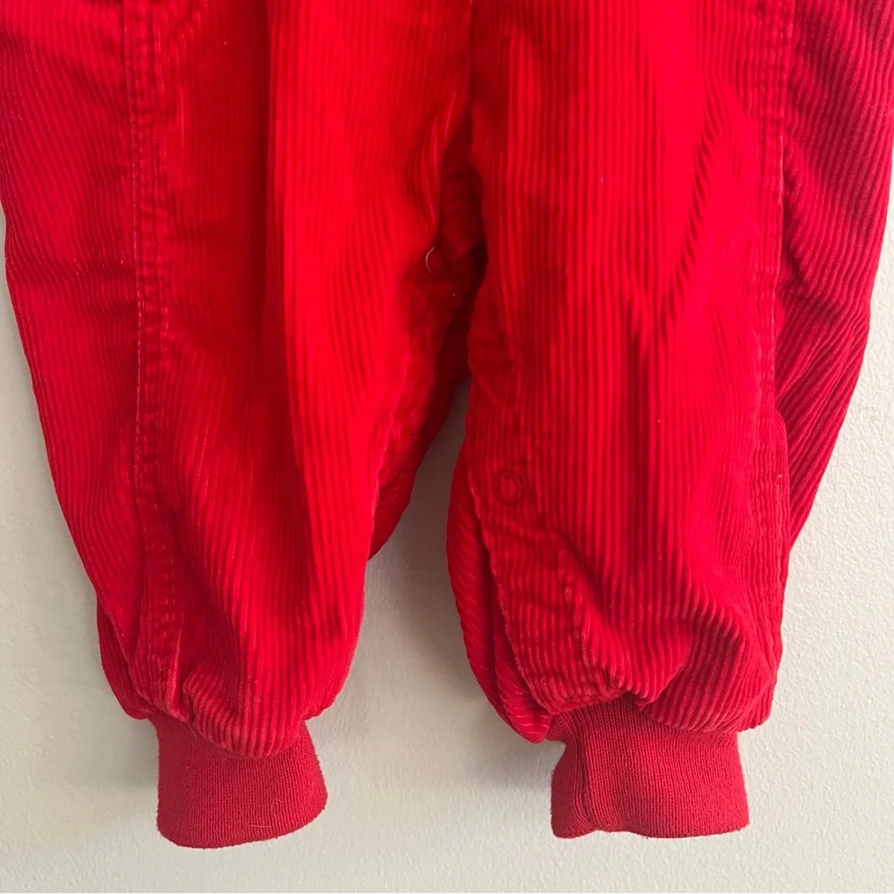 Vintage OshKosh Kennel Klub Corduroy Overalls Size 18 months Made in USA